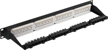 Патч-панель Lanmaster LAN-PPN24U6 19" 1U 24xRJ45 кат.6 UTP - фото 5