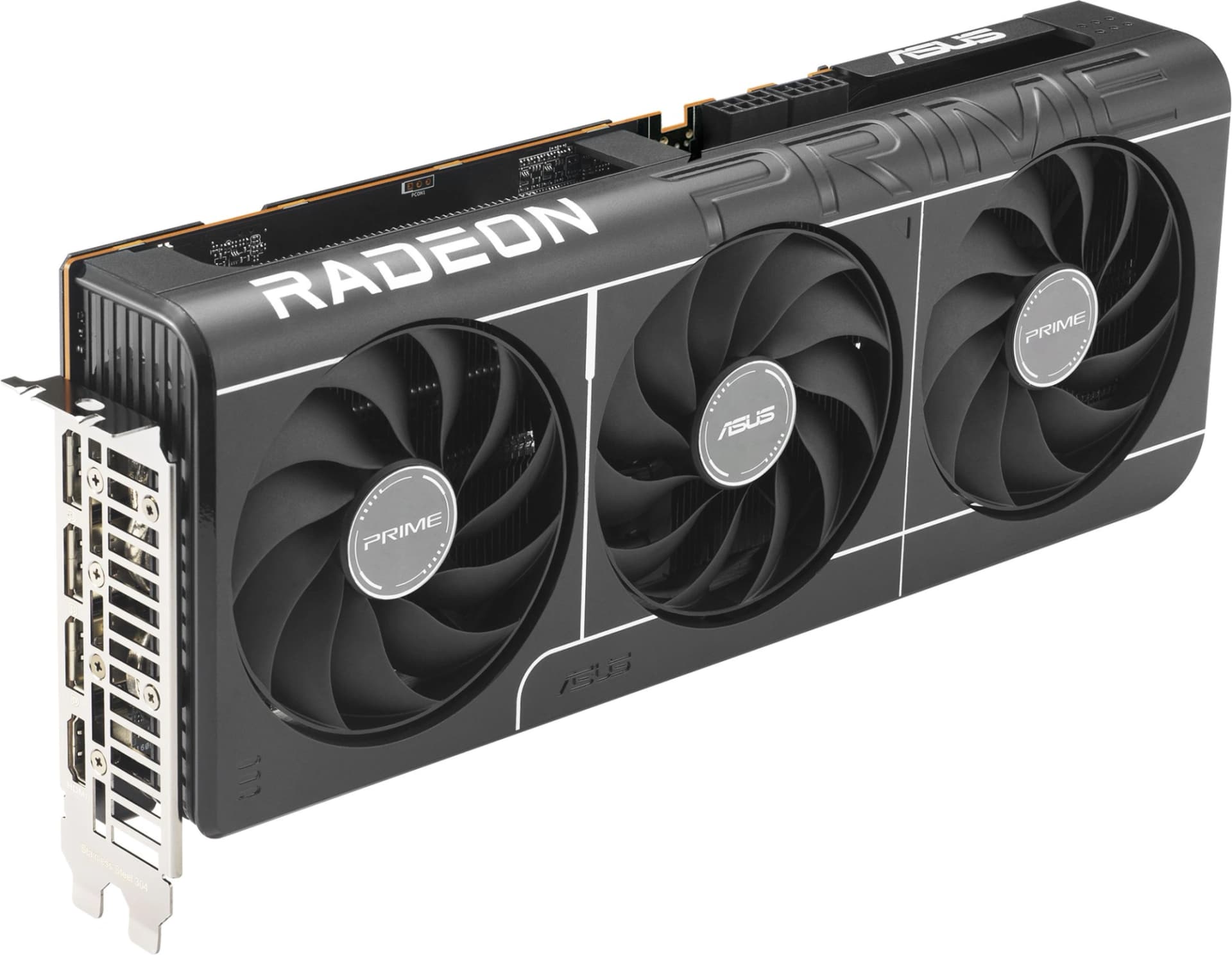 Видеокарта Asus PCI-E 5.0 PRIME-RX9070-O16G AMD Radeon RX 9070 16Gb 256bit GDDR6 2120/20000 HDMIx1 DPx3 HDCP Ret