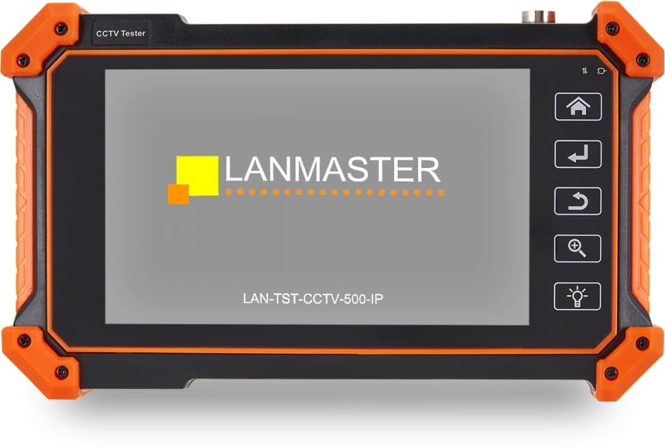Тестер Lanmaster LAN-TST-CCTV-500-IP оранжевый/черный - фото 2