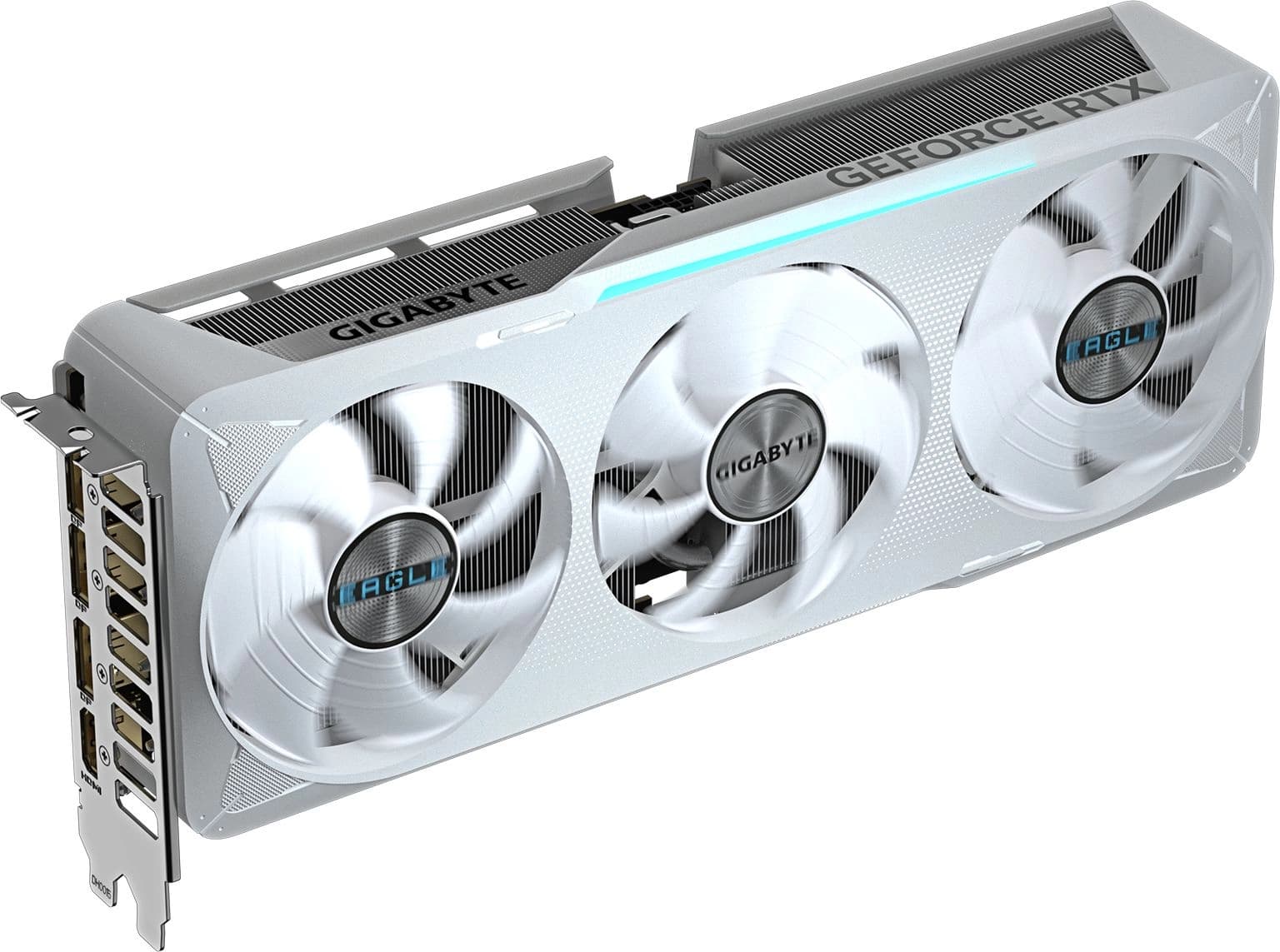 Видеокарта Gigabyte PCI-E 5.0 GV-N5070EAGLEOC ICE-12GD 1.0 NVIDIA GeForce RTX 5070 12Gb 192bit GDDR7 2587/28000 HDMIx1 DPx3 HDCP Ret
