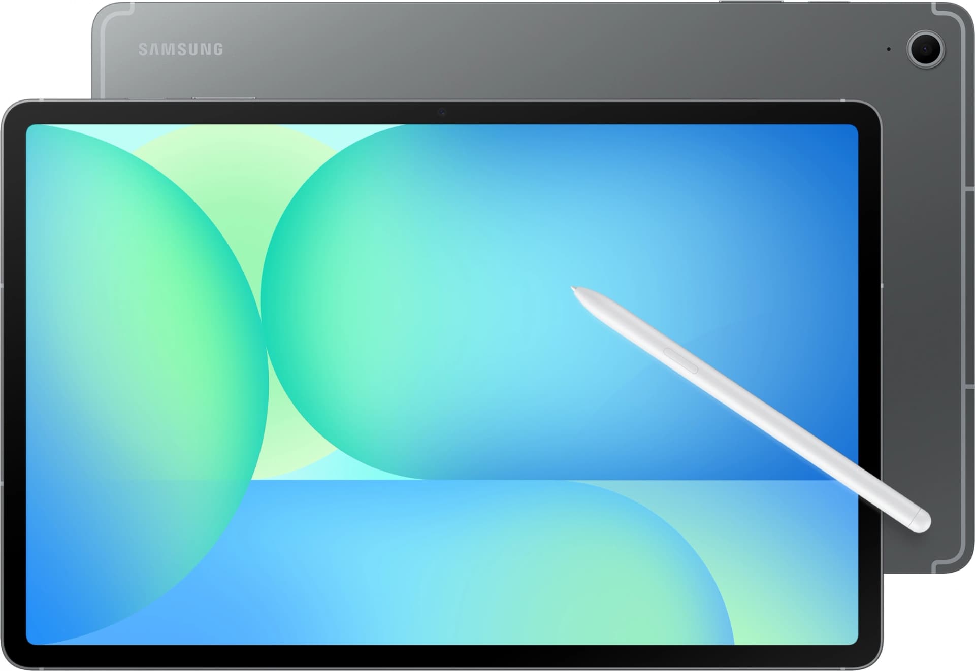 Планшет Samsung Galaxy Tab S10 FE+ SM-X626B 1580 (2.9) 8C RAM8Gb ROM128Gb 13.1" TFT 2880x1800 5G eSIM Android 15 серый 13Mpix 12Mpix BT WiFi microSD 1Tb 10090mAh