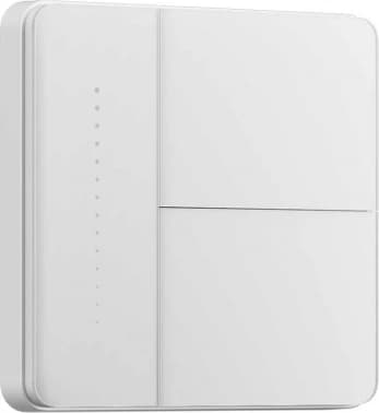 Умный выключатель Aqara Z1 Pro ZNQBKG43LM 2-хкл. белый (ZNQBKG43LM_WH) - фото 2