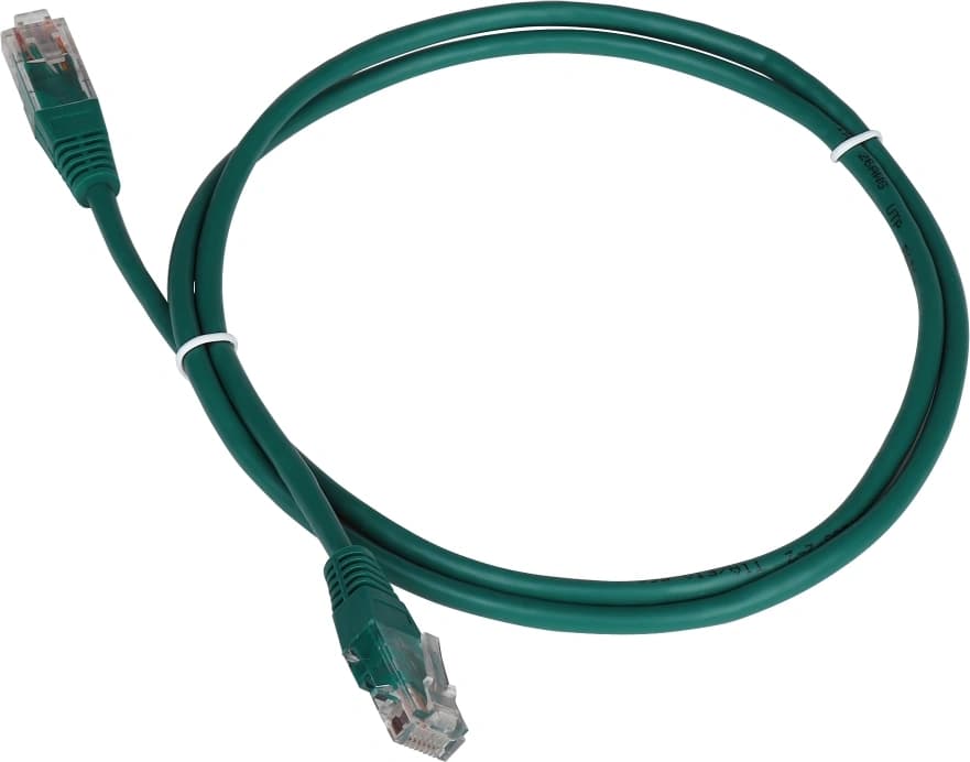 Патч-корд Lanmaster TWT-45-45-20-GN UTP RJ-45 вил.-вилка RJ-45 кат.5E 20м зеленый ПВХ - фото 1