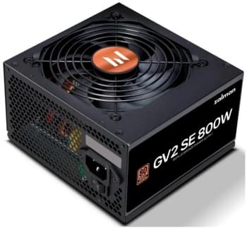 Блок питания Zalman ATX 800W ZM800-GV2SE 80+ bronze (20+4pin) 120mm fan 8xSATA RTL - фото 2