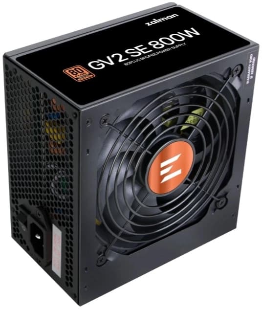 Блок питания Zalman ATX 800W ZM800-GV2SE 80+ bronze (20+4pin) 120mm fan 8xSATA RTL - фото 4