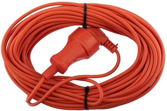 Удлинитель силовой PROconnect Pro-Uc (11-7106) 2x0.75кв.мм 1розет. 20м ПВС 6A без катушки оранжевый - фото 4