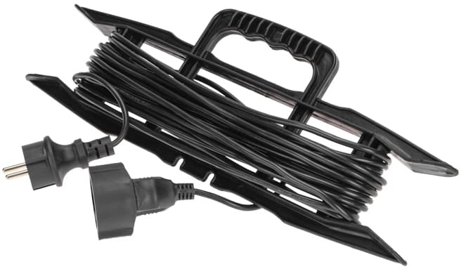 Удлинитель силовой PROconnect PROc-Uc (13-4913) 3x0.75кв.мм 1розет. 10м ПВС 6A пласт.рамка черный