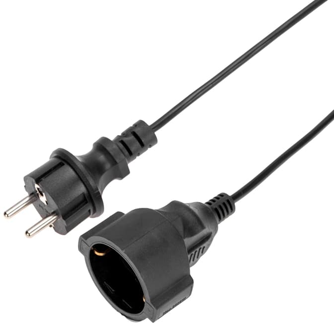 Удлинитель силовой PROconnect PROc-Uc (13-4915) 3x0.75кв.мм 1розет. 30м ПВС 6A пласт.рамка черный - фото 4