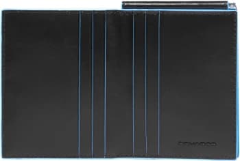 Портмоне Piquadro Blue Square PU3890B2/N черный натур.кожа - фото 5