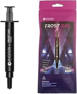 Термопаста ID-Cooling FROST X45 4g 15.2Вт/(мК) шприц 4гр. - фото 5