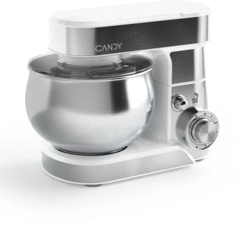 Миксер планетарный Candy CM-501 900Вт серебристый/белый - фото 2