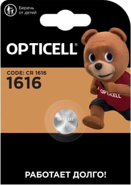 Батарея Opticell Specialty CR1616 (1шт) блистер - фото 2
