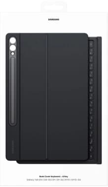 Чехол-клавиатура Samsung для Samsung Galaxy Tab S9+/S9 FE+/S10+ Book Cover Keyboard поликарбонат/полиуретан черный (EF-DX825UBRGRU) - фото 2