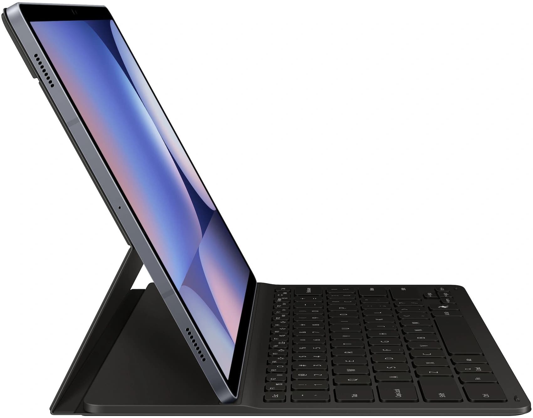 Чехол-клавиатура Samsung для Galaxy Tab S10+/S9+/S9 FE+ EF-DX820UBRGRU поликарбонат/полиуретан черный - фото 4