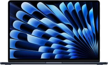 Ноутбук Apple MacBook Air A3241 M4 10 core 24Gb SSD512Gb/10 core GPU 15.3" Liquid Retina (2880x1864) macOS midnight WiFi BT Cam (MC6L4HN/A) - фото 2
