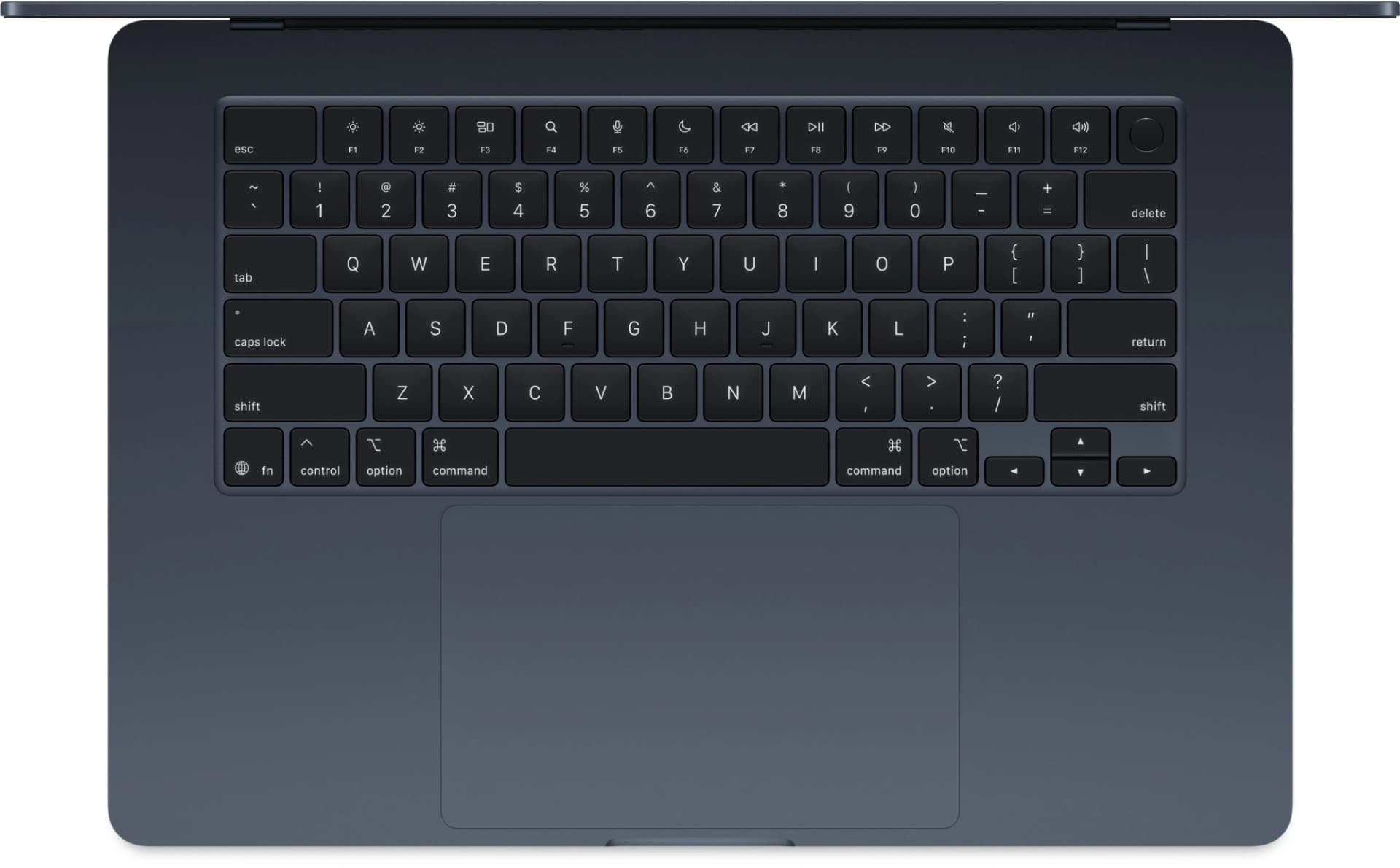 Ноутбук Apple MacBook Air A3241 M4 10 core 24Gb SSD512Gb/10 core GPU 15.3" Liquid Retina (2880x1864) macOS midnight WiFi BT Cam (MC6L4HN/A) - фото 4