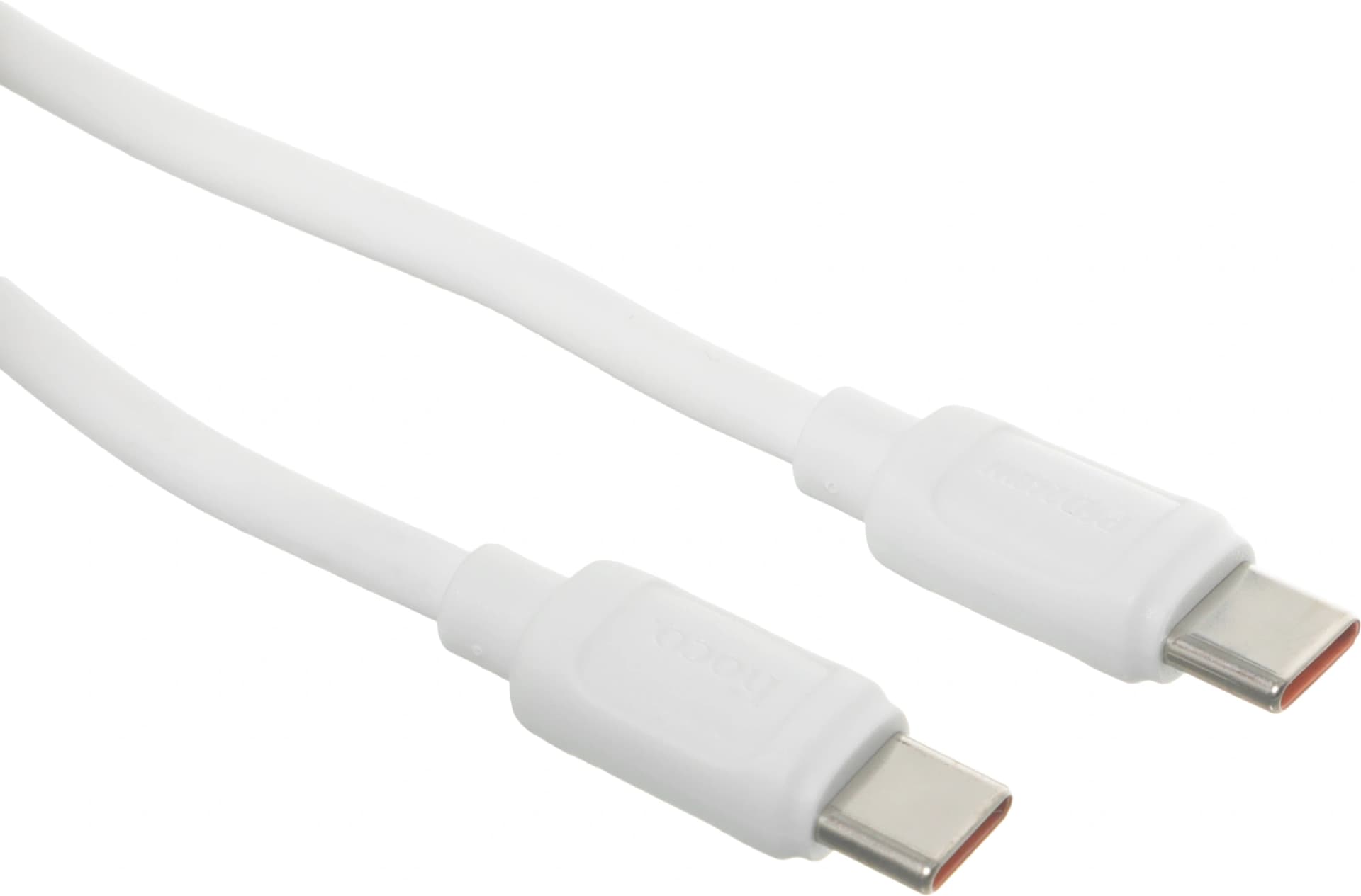 Кабель Hoco X115 52025 USB Type-C (m)-USB Type-C (m) 1.2м белый - фото 4