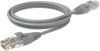 Патч-корд Sysmatrix PC 4545.5EU26.3LSZHGY U/UTP RJ-45 вил.-вилка RJ-45 кат.5E 3м серый LSZH - фото 2