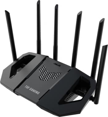 Роутер беспроводной Asus TUF-BE6500 BE6500 100/1000/2500BASE-T черный - фото 2