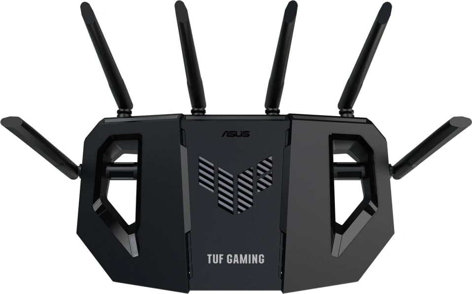 Роутер беспроводной Asus TUF-BE6500 BE6500 100/1000/2500BASE-T черный - фото 4