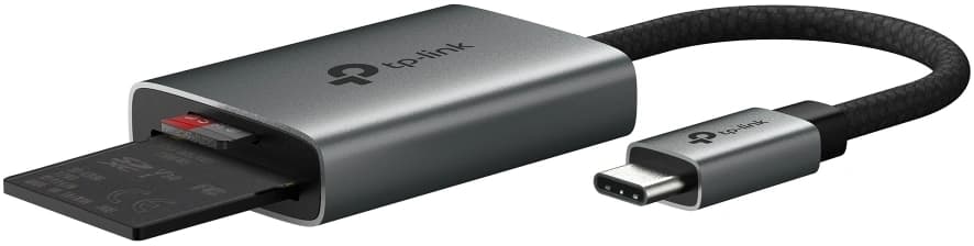 Устройство чтения карт памяти USB Type-C TP-Link UA430C серый