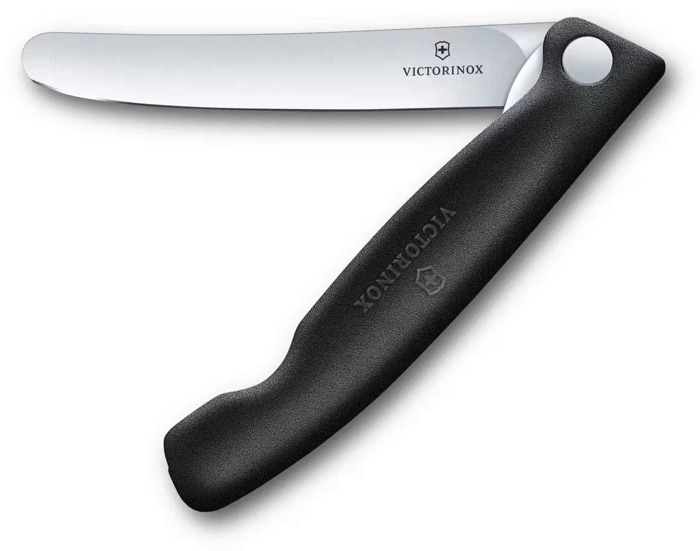 Нож кухонный Victorinox Swiss Classic 6.7803.F стальной универсальный для овощей лезв.110мм прямая заточка черный карт.коробка - фото 4