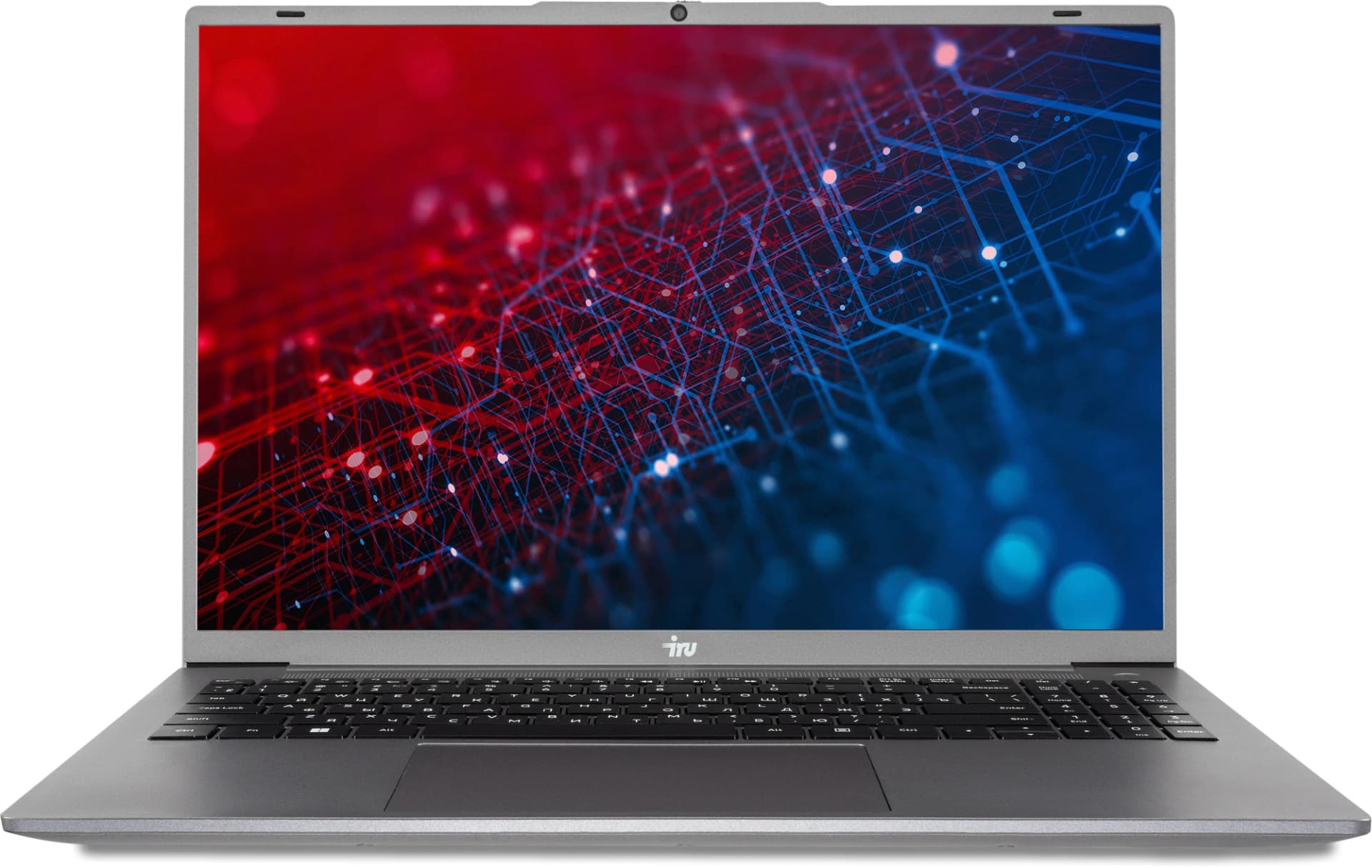 Ноутбук IRU Tactio 16ALB Core i5 1235U 16Gb SSD512Gb Intel UHD Graphics 16" IPS WUXGA (1920x1200) Windows 11 Pro grey WiFi BT Cam 4830mAh (2110204)