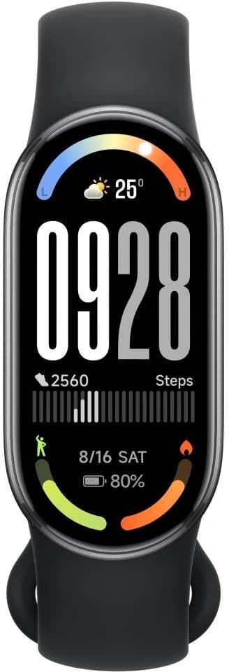 Фитнес-трекер Xiaomi Smart Band 10 AMOLED корп.:черный рем.:черный (BHR07PYGL) - фото 4