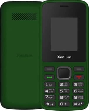 Мобильный телефон Xenium X175 зеленый моноблок 2Sim 1.77" 128x160 Nucleus GSM900/1800 MP3 FM - фото 2