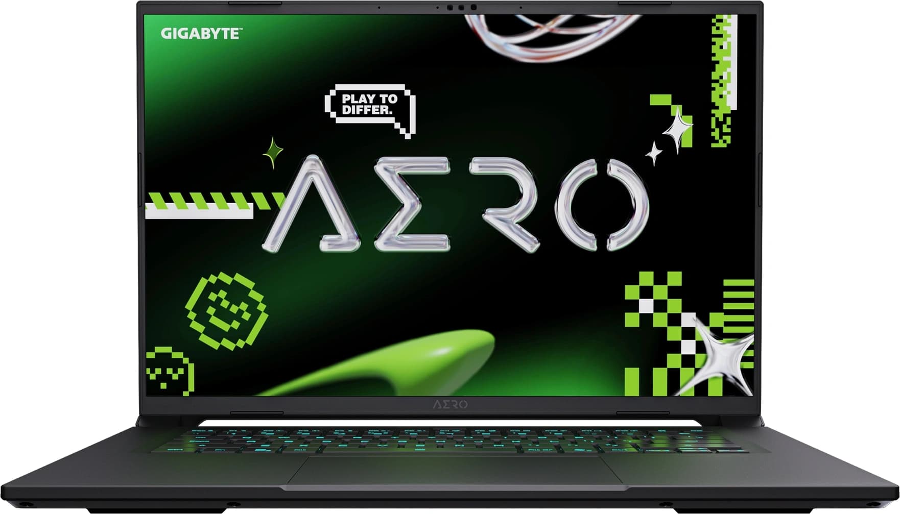 Ноутбук Gigabyte Aero X16 1VH Ryzen AI 7 350 32Gb SSD1Tb NVIDIA GeForce RTX 5060 8Gb 16" IPS QHD+ (2560x1600) без ОС grey WiFi BT Cam (1VH93KZC64AD)
