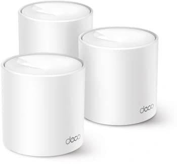 Бесшовный Mesh роутер TP-Link Deco X50 Pro (DECO X50 PRO(3-PACK)) AX3000 100/1000/2500BASE-T белый (упак.:3шт) - фото 2