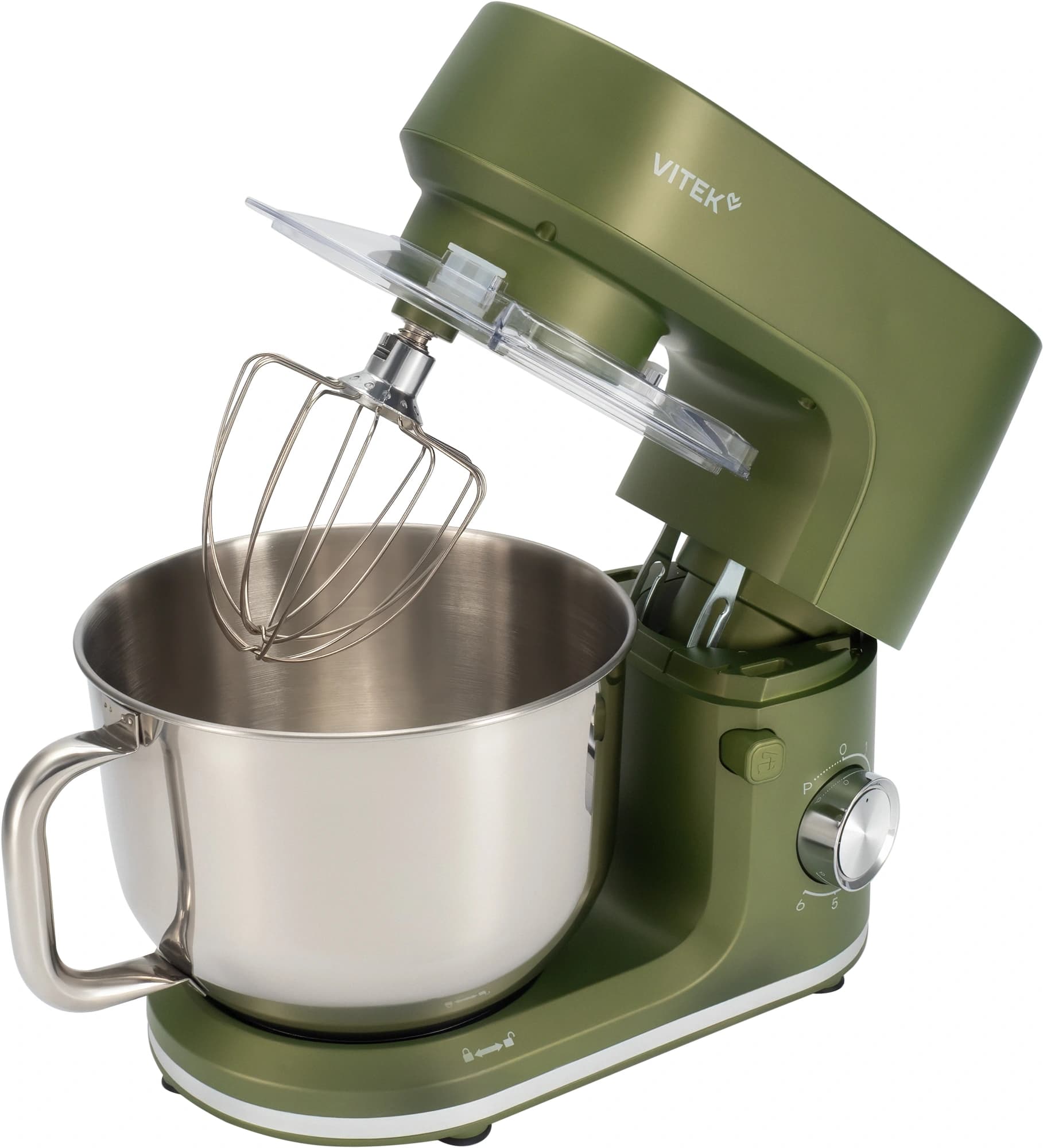 Миксер планетарный Vitek Элегия VT-PM0662 2000Вт можжевеловый - фото 5