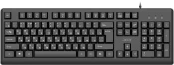 Клавиатура Acer OKW501 черный USB Multimedia (ZL.KBDEE.01U) кабель 1.8м - фото 2
