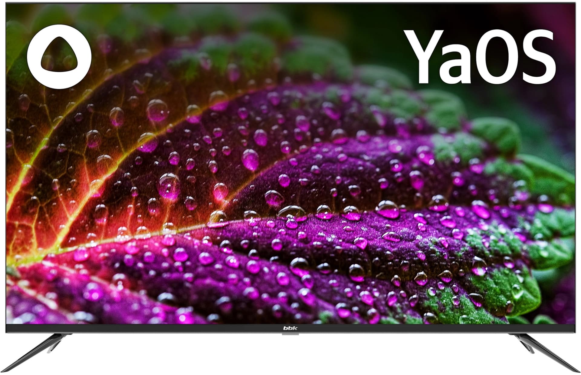Телевизор QLED BBK 50" 50LED-9212/UTS2C (B) Frameless черный 4K Ultra HD 60Hz DVB-T2 DVB-C DVB-S2 USB WiFi Smart TV (RUS)