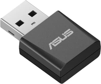 Сетевой адаптер Wi-Fi Asus USB-BE92 NANO BE6500 USB 2.0 (ант.внутр.) 2ант. - фото 2
