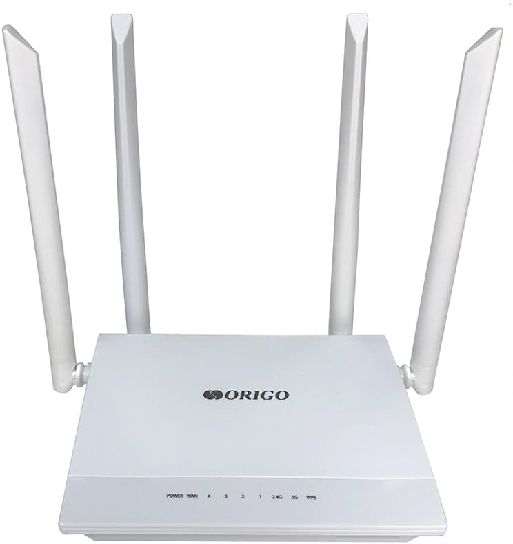 Маршрутизатор Origo AC1200 (OWR1240ACG/A1A) AC1200 10/100/1000BASE-T белый - фото 1