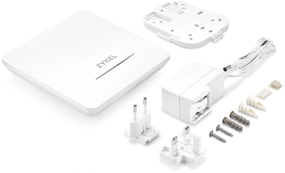 Точка доступа Zyxel NebulaFlex NWA50BEPRO-EU0102F BE6500 10/100/1000/2500BASE-T белый - фото 4