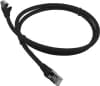 Патч-корд Lanmaster LAN-PC45/S6A-0.5-BK FTP RJ-45 вил.-вилка RJ-45 кат.6A 0.5м черный LSZH - фото 3