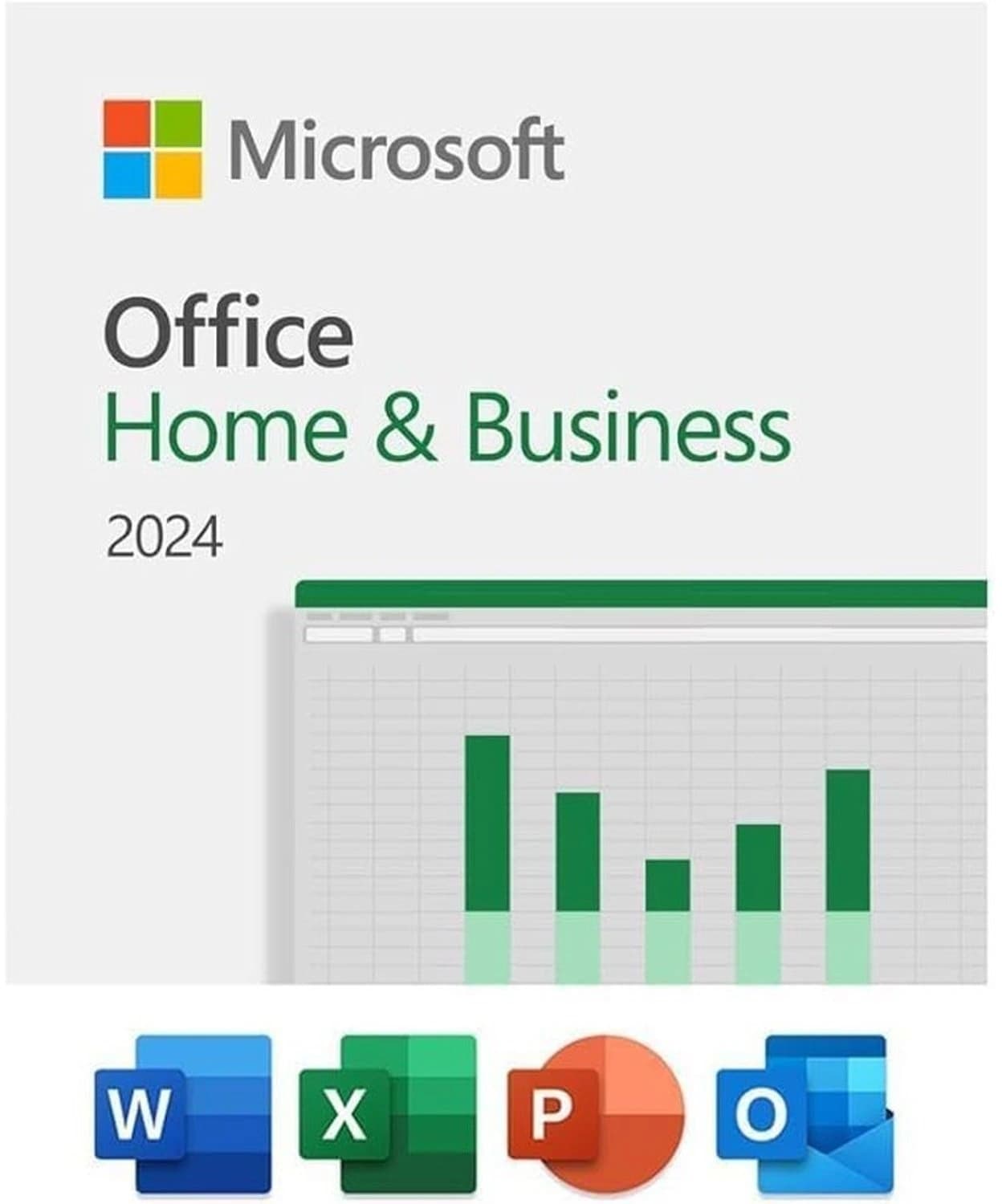 Офисное приложение Microsoft Office Home and Business 2024 English Medialess (EP2-06634)