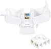 Модуль Cabeus KJ-RJ45-CAT.5E-180-TOOLLESS информ. Keystone RJ45 кат.5E бел. - фото 3
