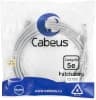 Патч-корд Cabeus PC-UTP-RJ45-CAT.5E-5M U/UTP RJ-45 вил.-вилка RJ-45 кат.5E 5м серый ПВХ - фото 3