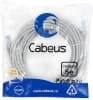 Патч-корд Cabeus PC-UTP-RJ45-CAT.5E-10M U/UTP RJ-45 вил.-вилка RJ-45 кат.5E 10м серый ПВХ - фото 3