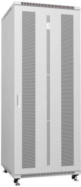 Шкаф серверный Cabeus (ND-05C-42U80/100) напольный 42U 800x1000мм пер.дв.перфор. задн.дв.перфор. 800кг серый 900мм 132кг 220град. 2055мм IP20 сталь - фото 5