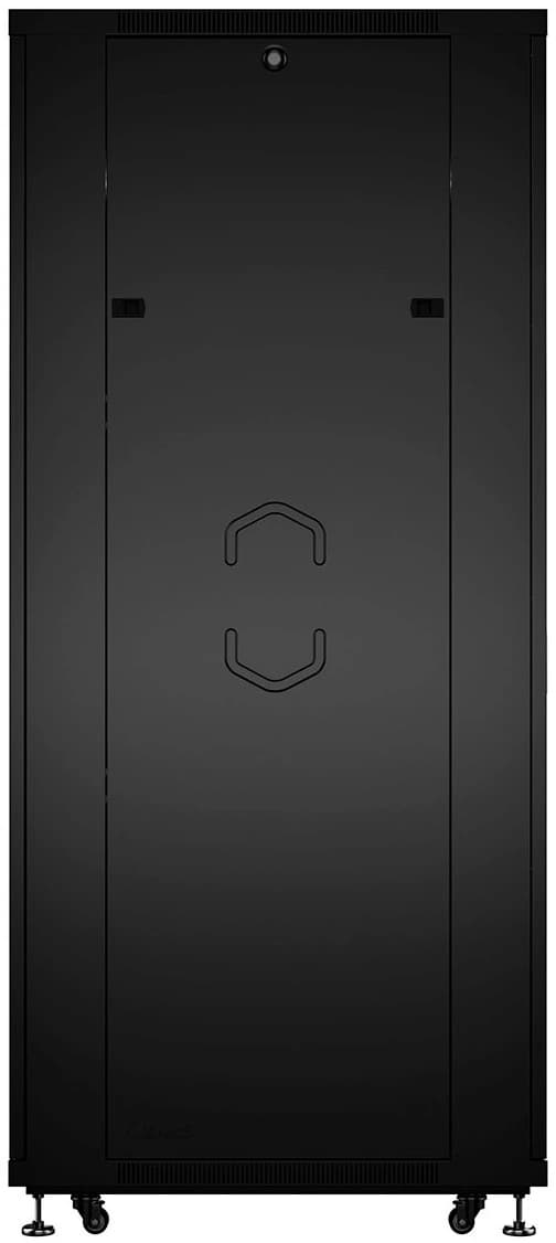 Шкаф коммутационный Cabeus (ND-05C-42U80/80-BK) напольный 42U 800x800мм пер.дв.перфор. задн.дв.перфор. 800кг черный 700мм 104.6кг 220град. 2055мм IP20 сталь - фото 4
