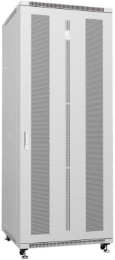 Шкаф коммутационный Cabeus (ND-05C-42U80/80) напольный 42U 800x800мм пер.дв.перфор. задн.дв.перфор. 800кг серый 700мм 104.6кг 220град. 2055мм IP20 сталь - фото 5