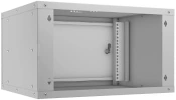 Шкаф коммутационный Cabeus (WSC-05D-6U55/45M) настенный 6U 550x450мм пер.дв.металл 30кг серый 390мм 11кг 220град. 320мм IP20 сталь - фото 2