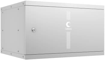 Шкаф коммутационный Cabeus (WSC-05D-6U55/45M) настенный 6U 550x450мм пер.дв.металл 30кг серый 390мм 11кг 220град. 320мм IP20 сталь - фото 5