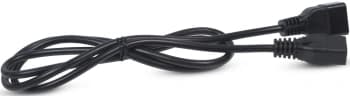 Шнур питания Cabeus PC-IEC19-IEC20-1.8M C19-C20 проводник.:3x1.5мм2 1.8м 220/250В 16А черный - фото 2