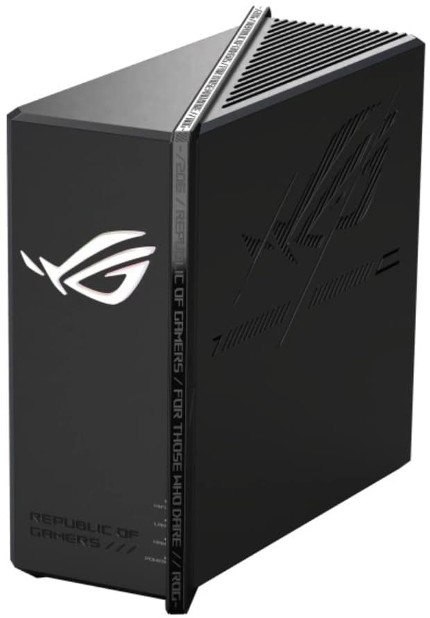 Роутер беспроводной Asus GS-BE18000 BE18000 10/100/1000/2500BASE-TX/4G ready черный - фото 1