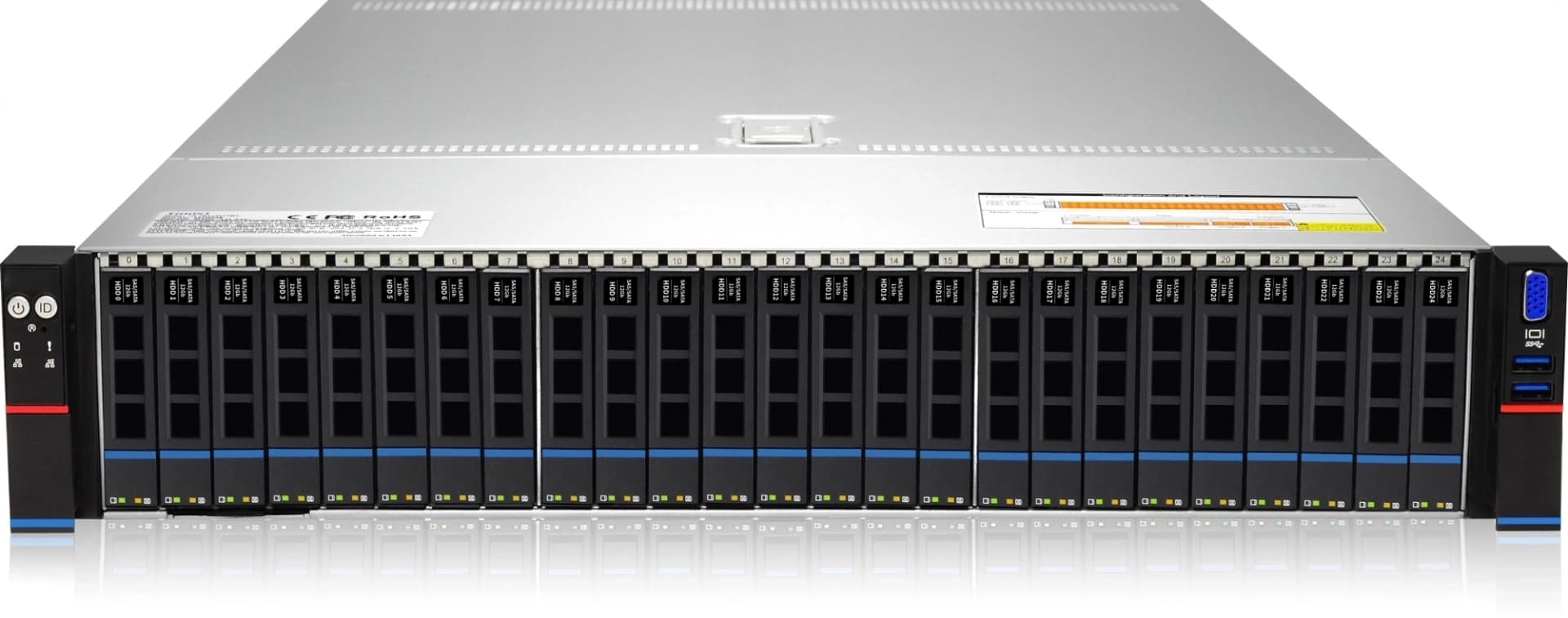 Сервер IRU Rock g2225p 2x6326 4x32Gb 9361-8I AST2500 1G 2P + 10G 4P SFP+ 2x1300W w/o OS (2135448) - фото 1